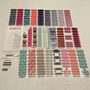 Lot of Jamberry Nail wraps